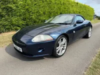 Used Jaguar XK 300 HP (220 kW) 2006 Blue Coupe