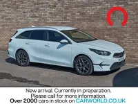 Used Kia Ceed Sportswagon 158 HP (116 kW) 2022 White Estate