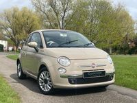 Used Fiat 500 Lounge 85 HP (62 kW) 2014 Beige Cabriolet