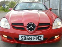 Second-hand Mercedes SLK280 231 CP (169 kW) 2007 Roșu Cabrio