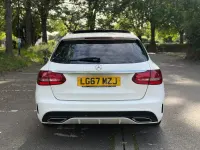 Used Mercedes C220 AMG Line Premium 2017 White Estate