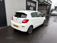 Used Mitsubishi Mirage 79 HP (58 kW) 2017 White Hatchback