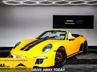 Used Porsche 911 Carrera 4S Cabriolet 400 HP (294 kW) 2014 Yellow Cabriolet