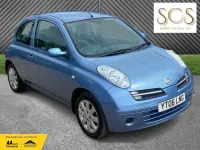 Used Nissan Micra 88 HP (64 kW) 2006 Blue Hatchback