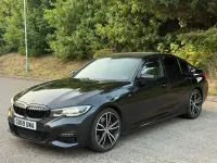 Used BMW 320 M Sport 2020 Black Sedan