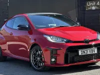 Used Toyota Yaris 261 HP (191 kW) 2021 Red Hatchback
