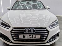 Used Audi A5 Cabriolet S-Line 190 HP (139 kW) 2020 White Cabriolet