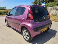 Used Peugeot 107 Allure 68 HP (50 kW) 2012 Mauve/purple Hatchback