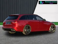 Used Mercedes C250 AMG Line Premium Plus 204 HP (150 kW) 2018 Red Estate