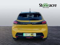 Used Peugeot e-208 Premium 100 kW (136 HP) 2023 Yellow Hatchback