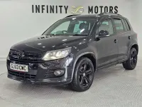 Used VW Tiguan R-line 177 HP (130 kW) 2013 Black SUV