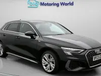 Used Audi A3 Sportback e-tron S-Line 204 HP (150 kW) 2023 Black Hatchback