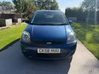 Used Ford Fiesta Zetec 2008 Blue Hatchback
