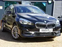 Used BMW 225 Luxury Line 224 HP (164 kW) 2019 Black Hatchback