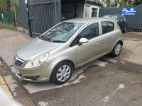Used Vauxhall Corsa Club 89 HP (65 kW) 2008 Gold Hatchback
