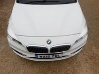 Used BMW 218 Luxury Line 2015 White Hatchback