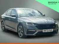 Used Skoda Octavia vRS 196 HP (144 kW) 2023 Graphite grey metallic Hatchback