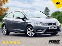 Begagnad Seat Ibiza FR 90 HK (66 kW) 2017 Grå Halvkombi