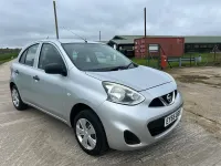 Used Nissan Micra Visia 2015 Silver Hatchback