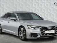 Used Audi A6 S-Line 204 HP (150 kW) 2023 Silver Sedan