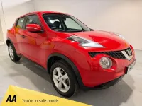 Used Nissan Juke Visia 94 HP (69 kW) 2016 Red SUV