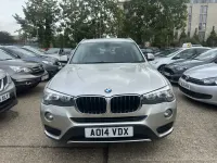 Used BMW X3 187 HP (137 kW) 2014 Silver SUV