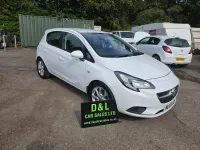 Used Vauxhall Corsa Excite 2015 White Hatchback