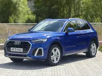 Used Audi Q5 S-Line 265 HP (194 kW) 2021 Blue SUV