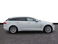 Begagnad Jaguar XF Premium Luxury 2014 Vit Kombi