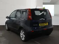 Used Nissan Note Tekna 110 HP (80 kW) 2010 Black Hatchback