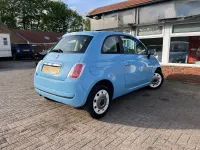 Used Fiat 500 69 HP (50 kW) 2013 Blue Hatchback
