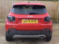 Used Jeep Avenger Summit 100 HP (73 kW) 2024 Red SUV