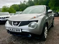 Used Nissan Juke Tekna 117 HP (86 kW) 2012 Silver SUV