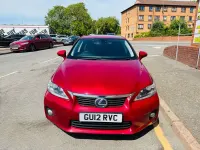 Used Lexus CT200h 2012 Red Hatchback