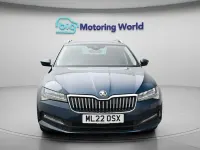 Second-hand Skoda Superb SE Technology 150 CP (110 kW) 2022 Albastru Break