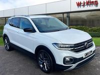 Used VW T-Cross Edition 115 HP (84 kW) 2019 White SUV