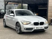 Used BMW 116 Sport Line 136 HP (100 kW) 2012 Silver Hatchback