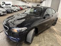 Used BMW 218 Sport Line 136 HP (100 kW) 2016 Black Coupe
