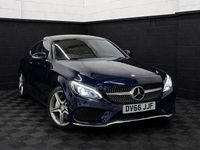 Used Mercedes C250 AMG line 204 HP (150 kW) 2016 Blue Coupe