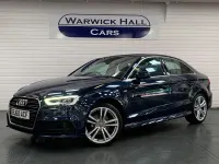 Used Audi A3 S-Line 2018 Blue Sedan