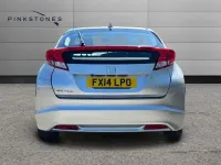 Begagnad Honda Civic ES 2014 Silver Halvkombi