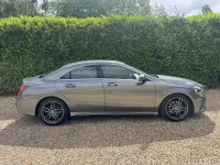 Used Mercedes CLA180 AMG line 122 HP (89 kW) 2018 Grey Sedan