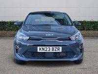 Used Kia Rio 101 HP (74 kW) 2023 Grey Hatchback