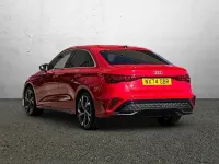 Begagnad Audi A3 S-Line 150 HK (110 kW) 2024 Röd Sedan