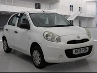 Used Nissan Micra Visia 2013 White Hatchback