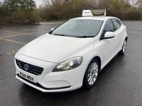 Used Volvo V40 SE Lux 115 HP (84 kW) 2014 White Hatchback