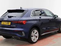 Used Audi A3 Sportback e-tron S-Line 2021 Blue Hatchback