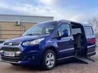 Used Ford Grand Tourneo Connect Titanium 120 HP (88 kW) 2018 Blue MPV