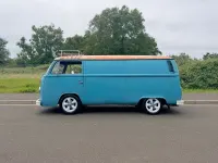 Used VW T2 50 HP (36 kW) 1978 Blue/orange Van