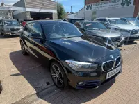 Used BMW 118 Sport Line 136 HP (100 kW) 2018 Black Hatchback